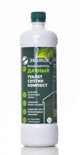 Очиститель ЭКОМИК® Дачный септиков, туалетов и компостирования 1л
